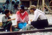 Steven Spielberg, Christian Bale & John Malkovich