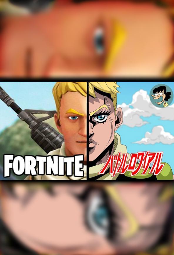 Si Fortnite fuera un anime (C)