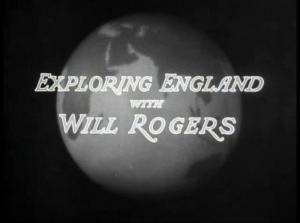 Exploring England with Will Rogers (C)
