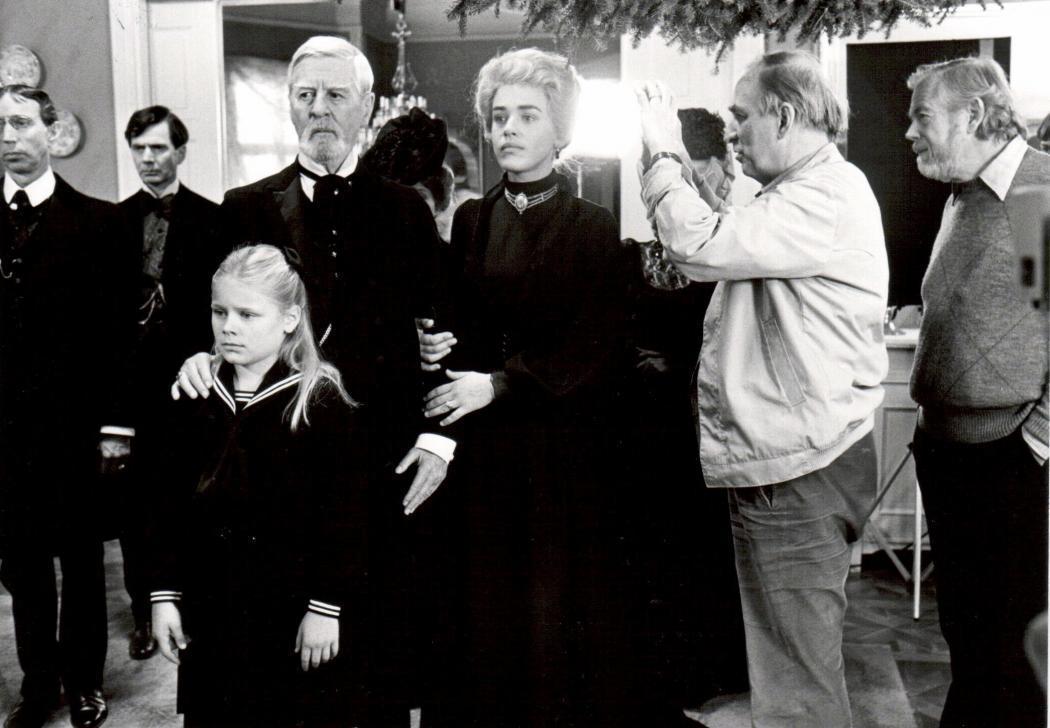 Ingmar Bergman, Pernilla Allwin, Ewa Fröling & Gunnar Björnstrand