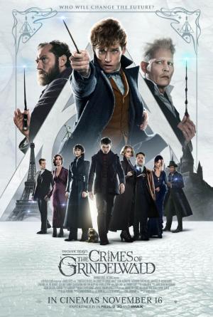 póster de la película de fantasía Animales fantásticos 2: Los crímenes de Grindelwald