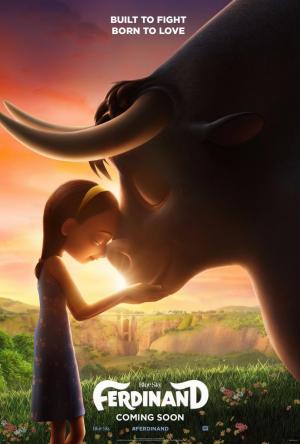 póster de la película de animación Ferdinand