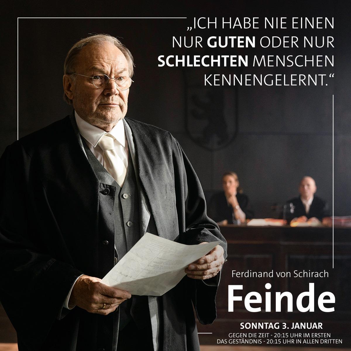 Ferdinand von Schirach: Feinde - Gegen die Zeit (TV) - Promo
