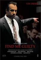 Find Me Guilty  - Posters