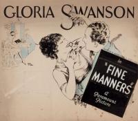 Fine Manners  - Posters