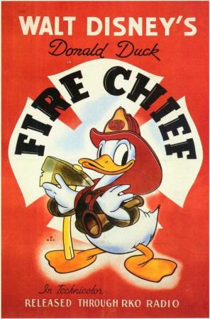 El pato Donald: Jefe de bomberos (C)