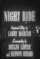 Night Ride (TV) (C)