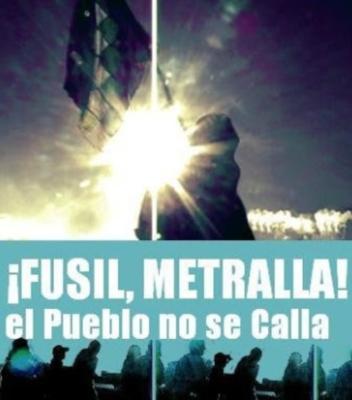 ¡Fusil, metralla! El pueblo no se calla (C)