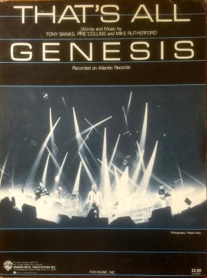 Genesis: That's All (Music Video)