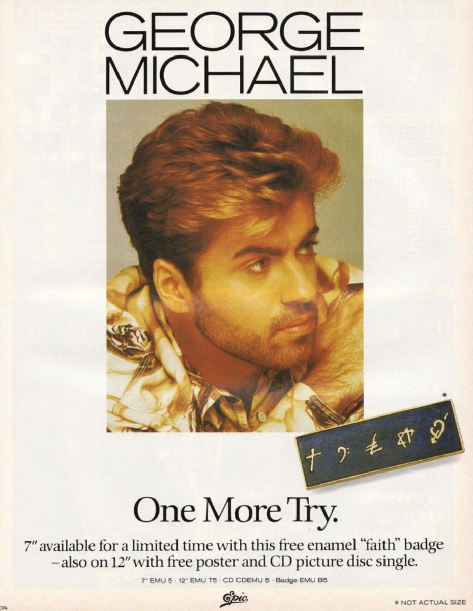 Image gallery for George Michael: One More Try (Music Video