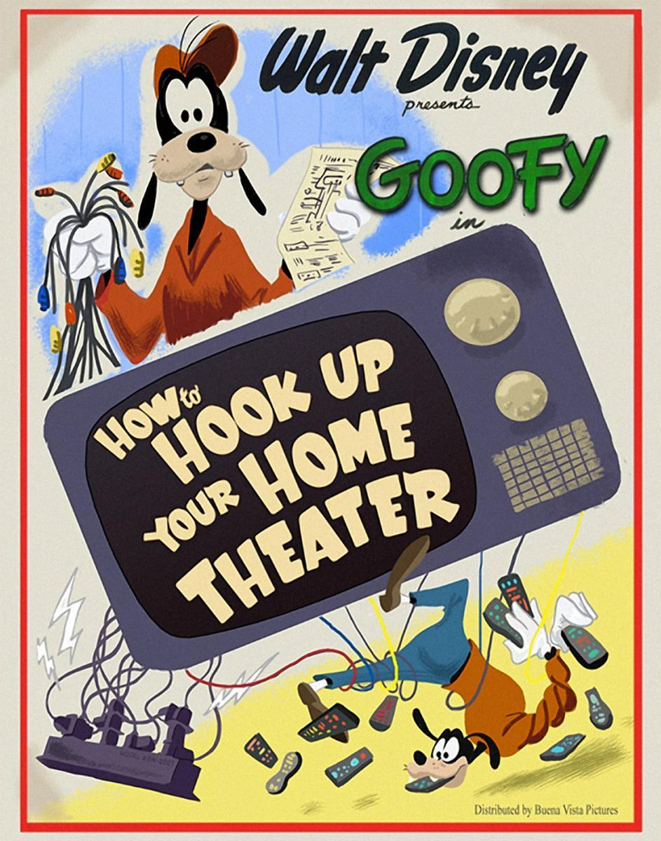 Goofy: How to Hook Up Your Home Theatre (S) - Poster / Main Image