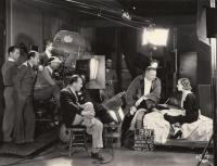 William Daniels, Edmund Goulding,  John Barrymore & Greta Garbo