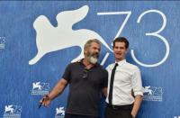 Mel Gibson & Andrew Garfield at Venice Film Festival