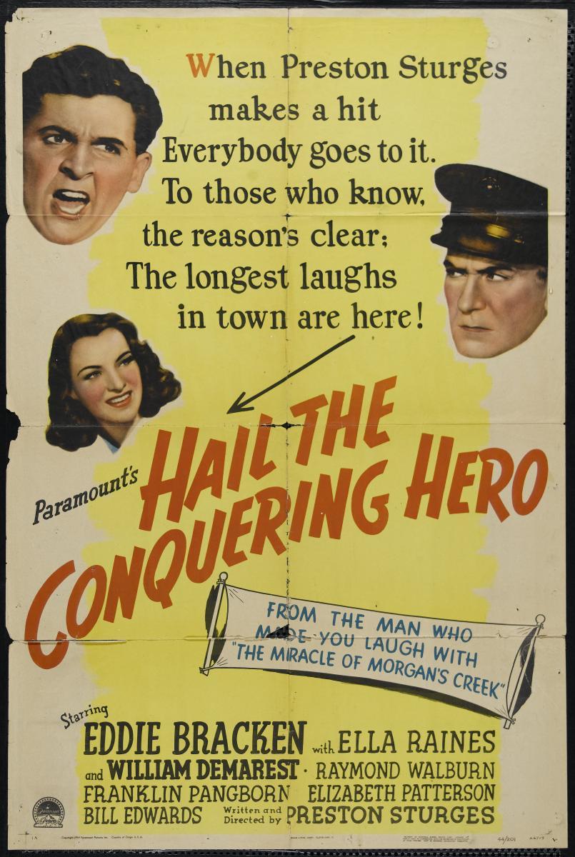 Hail the Conquering Hero  - Posters