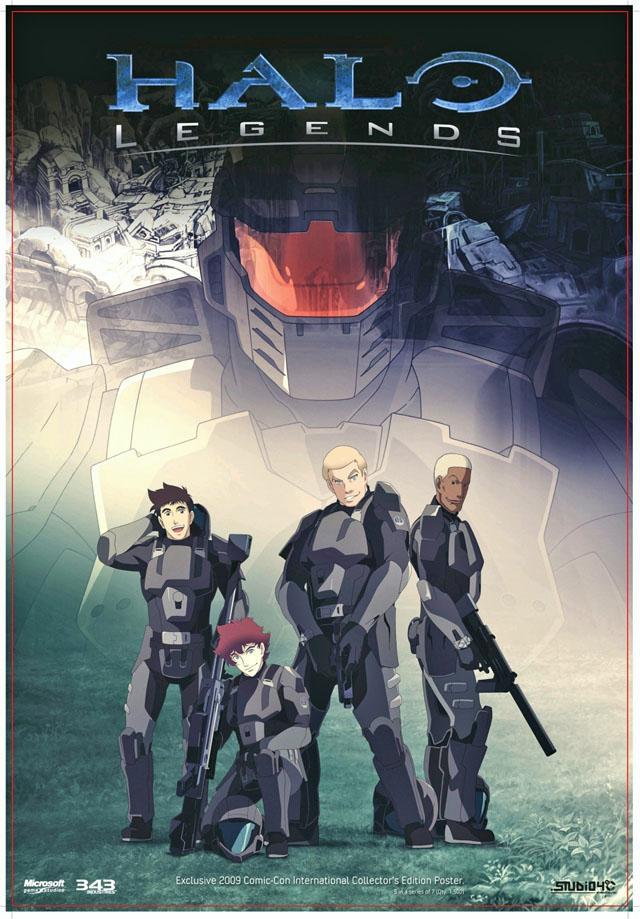Halo Legends  - Posters