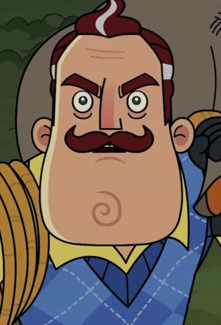 Hello neighbor animated