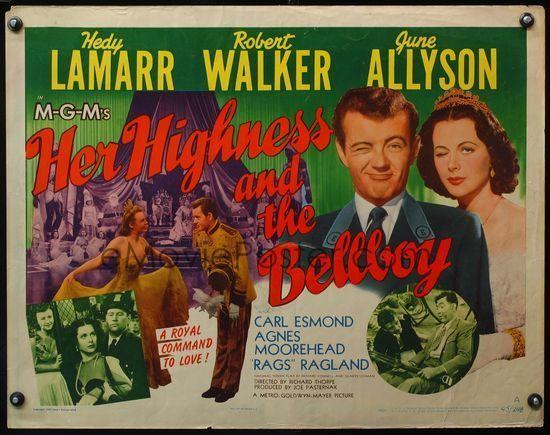 Her Highness and the Bellboy  - Posters