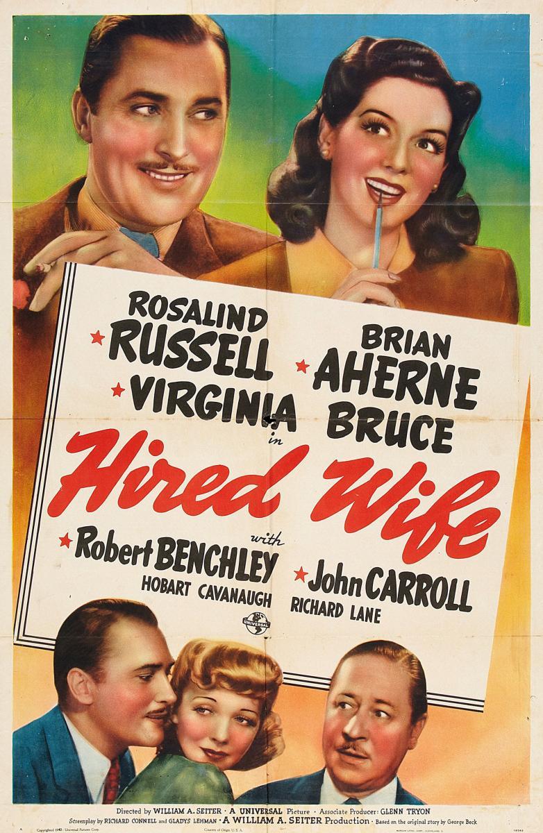 Hired Wife  - Posters
