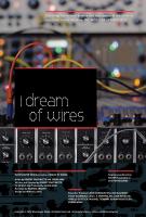 I Dream Of Wires  - Poster / Main Image