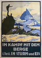 Im Kampf mit dem Berge - 1. Teil: In Sturm und Eis - Eine Alpensymphonie in Bildern  - Posters