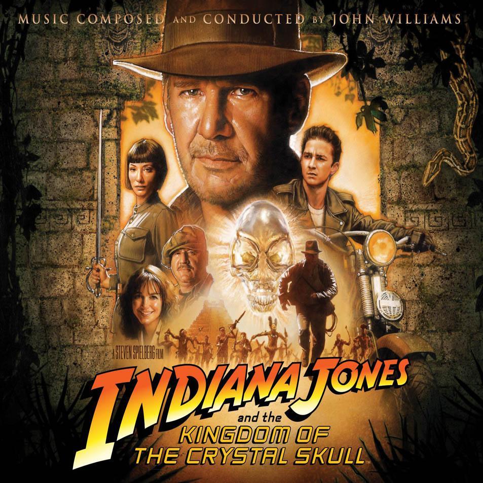 Indiana Jones and the Kingdom of the Crystal Skull (Indiana Jones 4)  - O.S.T Cover 