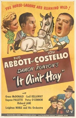 It Ain't Hay  - Poster / Main Image