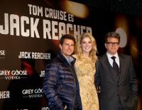 Tom Cruise, Rosamund Pike & Christopher McQuarrie