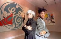 Andy Warhol & Jean-Michel Basquiat en Nueva York, septiembre 1985