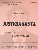 Justicia santa  - Poster / Imagen Principal