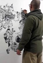 Kim Jung gi Drawing show in 포항 (S)