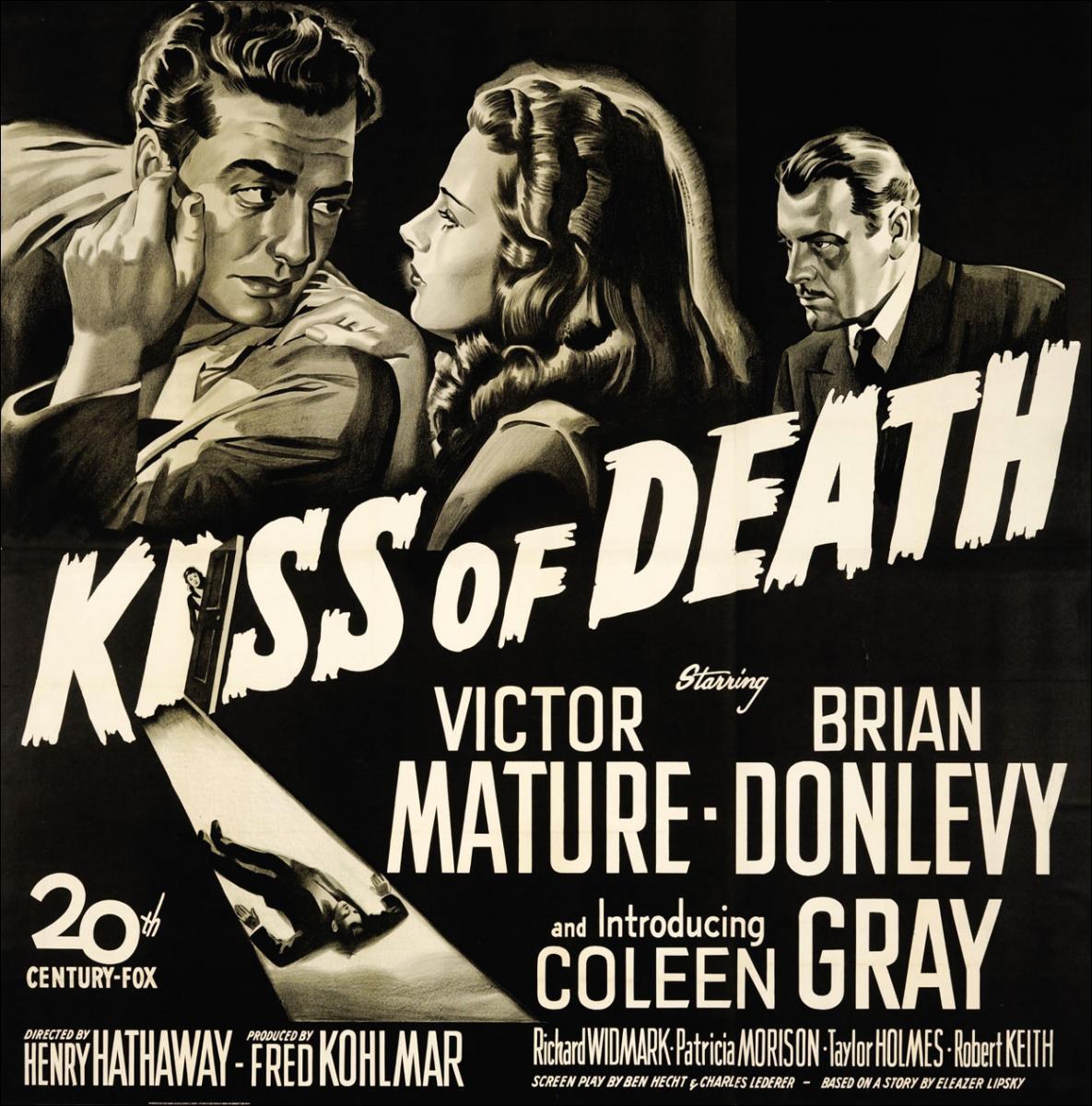 El beso de la muerte  - Posters