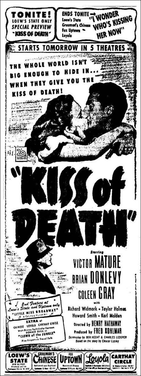 El beso de la muerte  - Promo