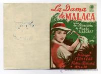 La dama de Malaca  - Posters
