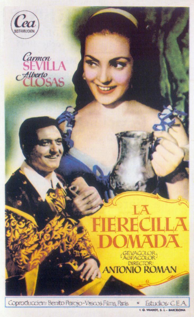 La fierecilla domada (1956) - FilmAffinity - Películas Y Programas De Tv De Carmen Sevilla