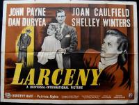 Larceny  - Posters