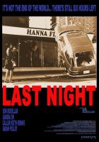 Last Night (La última noche)  - Posters