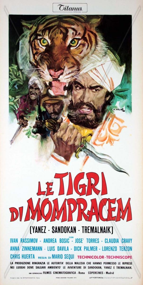 Le tigri di Mompracem  - Posters