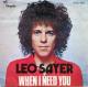 Leo Sayer: When I Need You (Vídeo musical)