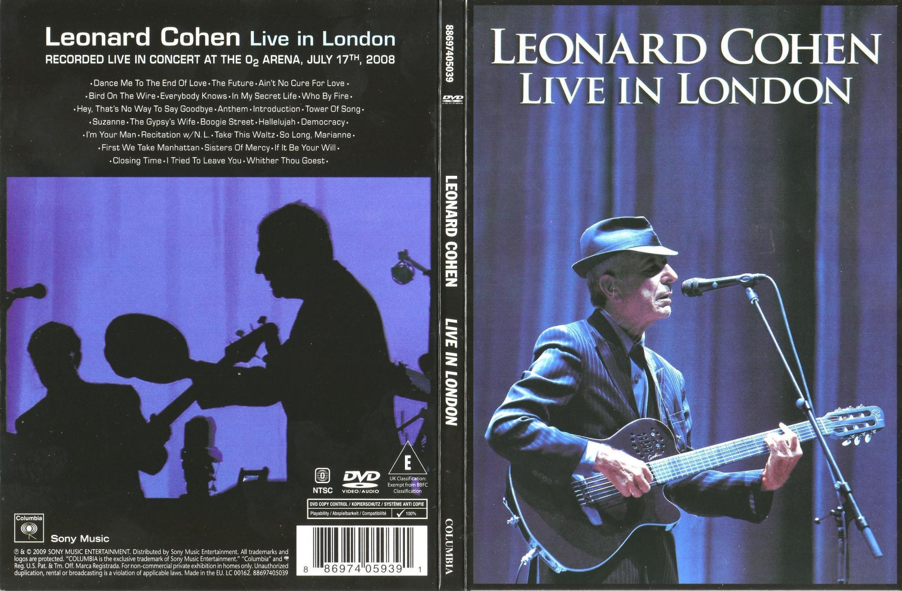 Image Gallery For Leonard Cohen Live In London Filmaffinity 3099