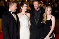 Russell Crowe, Anne Hathaway, Hugh Jackman & Amanda Seyfried
