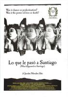Lo que le pasó a Santiago  - Poster / Imagen Principal