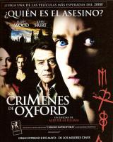 Crímenes de Oxford  - Posters