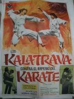 Los Kalatrava contra el imperio del karate  - Posters