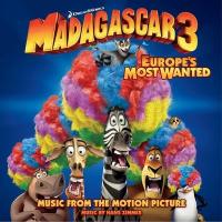 Madagascar 3: De marcha por Europa  - Caratula B.S.O