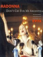 Madonna: Don't Cry for Me Argentina (Music Video)