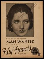 Man Wanted  - Posters