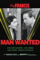 Man Wanted  - Poster / Main Image