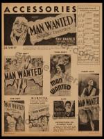 Man Wanted  - Posters