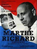 Marthe Richard au service de la France  - Posters