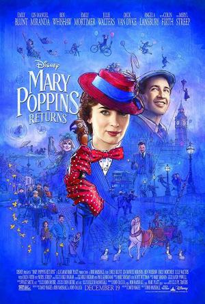 póster de la película musical El regreso de Mary Poppins